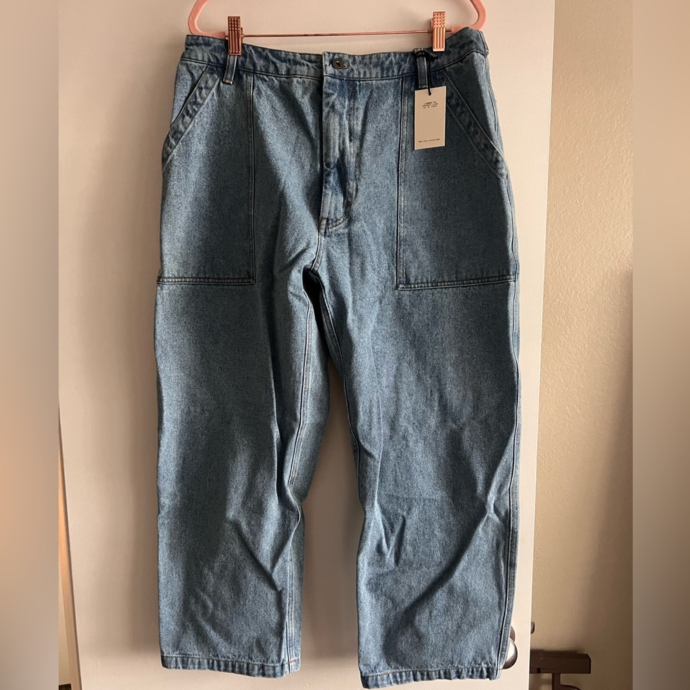 P and Co Fatigue Pants denim